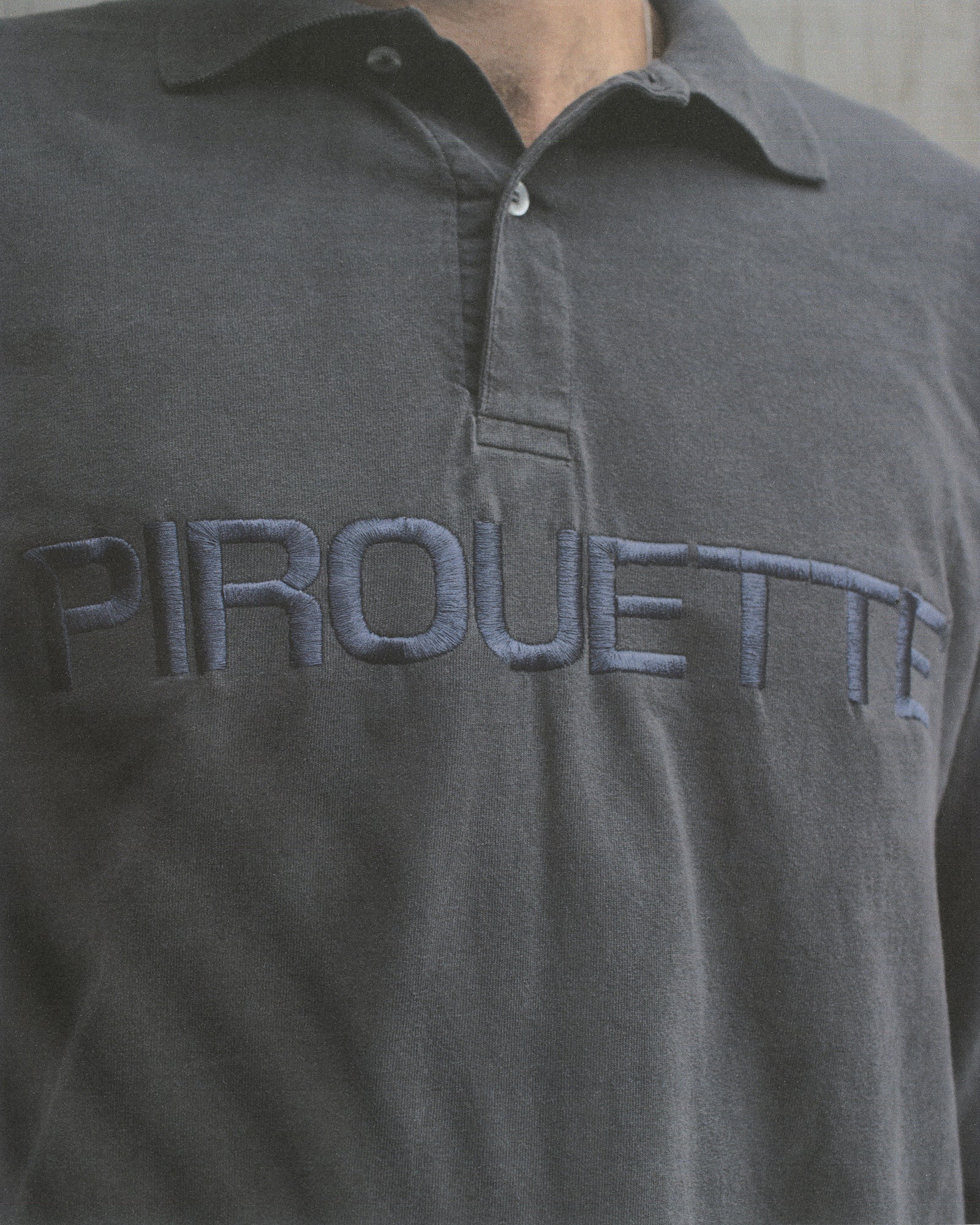 Embroidered L/S Polo